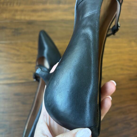 Vionic Women's Minnie Mary Jane Kitten Heels Black Leather Sz 7.5 Pointed Toe - Picture 15 of 15